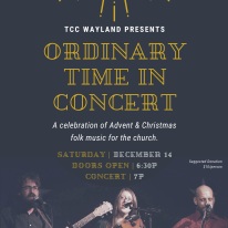 ordinary time concert - poster